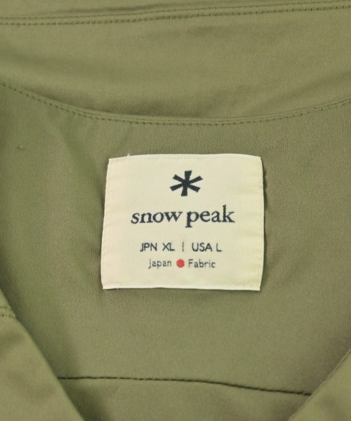 snow peak（スノーピーク）その他 カーキ サイズ:XL メンズ/2200672668074