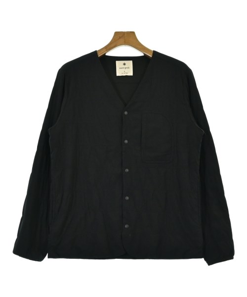 snow peak(スノーピーク)ダウンジャケット/ダウンベスト 黒 サイズ:M/2200694675029