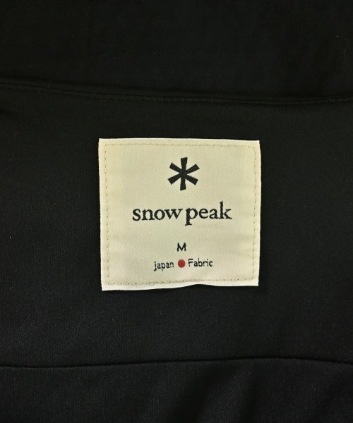 snow peak（スノーピーク）ダウンジャケット/ダウンベスト 黒 サイズ:M メンズ/2200694675029