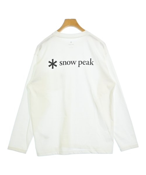 snow peak（スノーピーク）Tシャツ・カットソー 白 サイズ:L メンズ/2200692091067