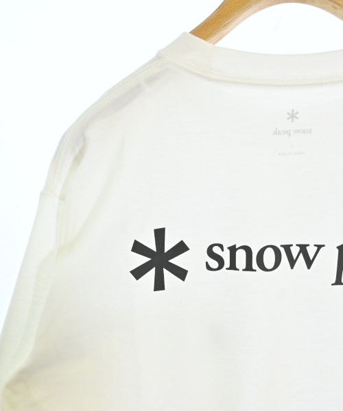 snow peak（スノーピーク）Tシャツ・カットソー 白 サイズ:L メンズ/2200692091067
