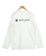 snow peak（スノーピーク）Tシャツ・カットソー 白 サイズ:L メンズ/2200692091067