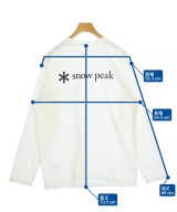 snow peak（スノーピーク）Tシャツ・カットソー 白 サイズ:L メンズ/2200692091067