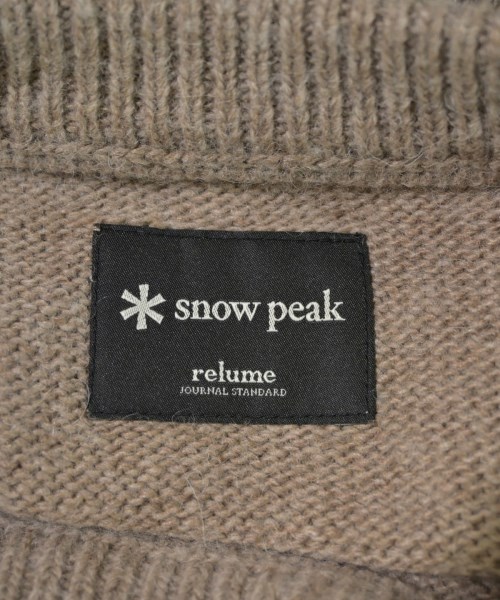 snow peak（スノーピーク）ニット・セーター ベージュ サイズ:-(XL位) レディース/2200697473080