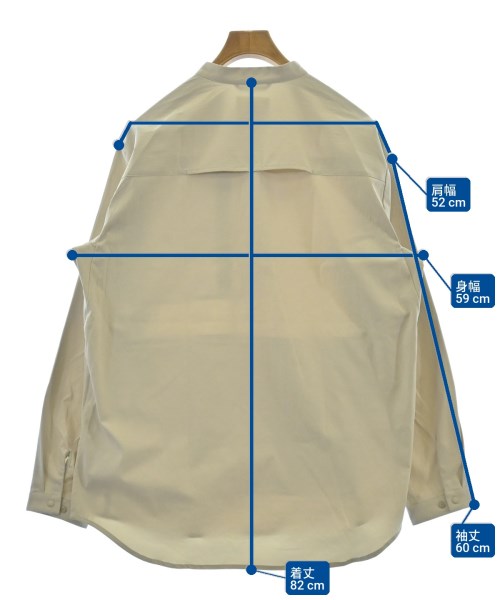 snow peak（スノーピーク）カジュアルシャツ ベージュ サイズ:L メンズ/2200648936015