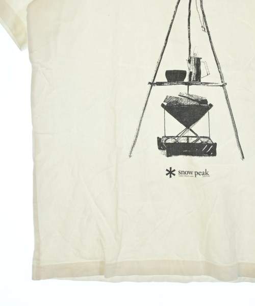 snow peak（スノーピーク）Tシャツ・カットソー 白 サイズ:M メンズ/2200646993218