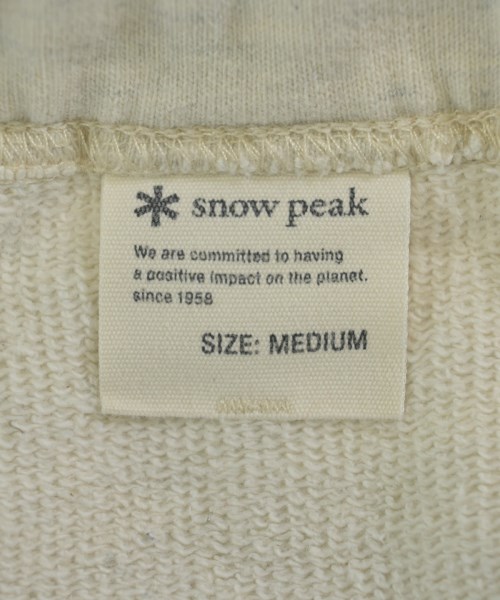 snow peak（スノーピーク）スウェットパンツ ベージュ サイズ:M レディース/2200645109078
