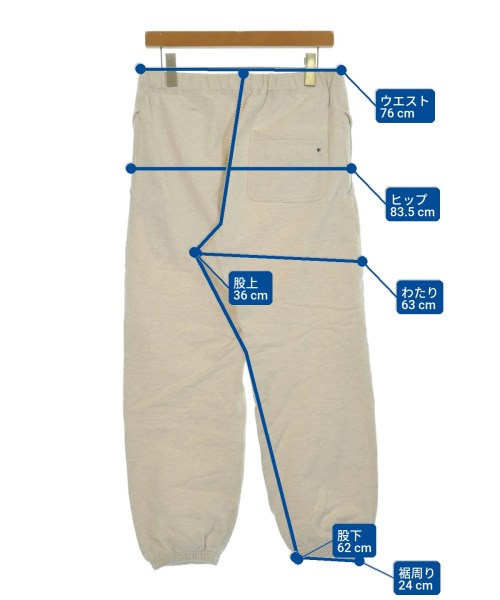 snow peak（スノーピーク）スウェットパンツ ベージュ サイズ:M レディース/2200645109078