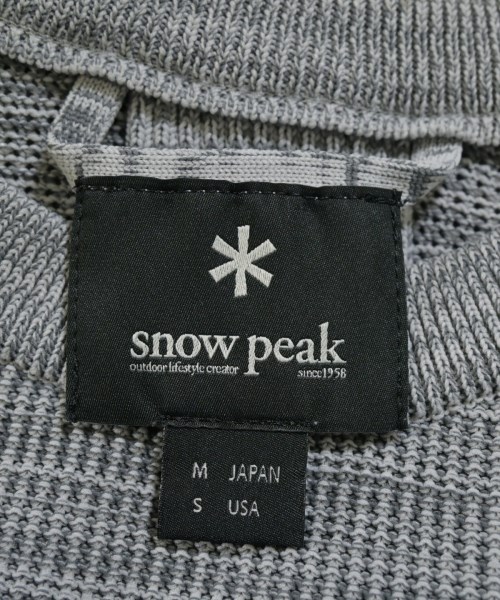 snow peak（スノーピーク）Tシャツ・カットソー グレー サイズ:M メンズ/2200658411045