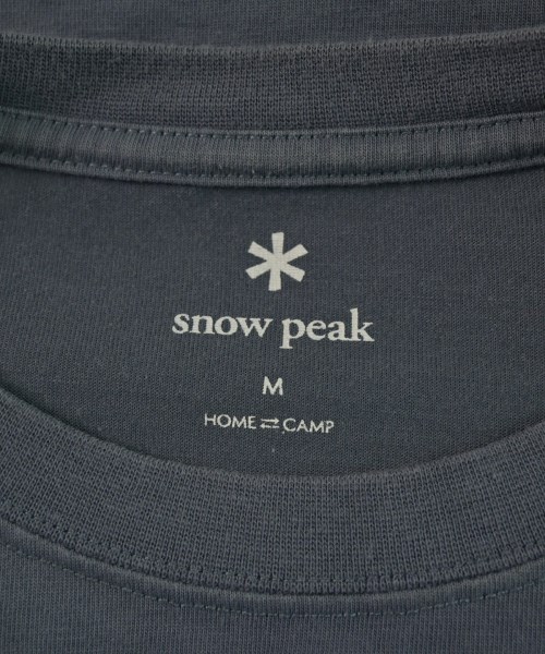 snow peak（スノーピーク）Tシャツ・カットソー 青 サイズ:M メンズ/2200659135049