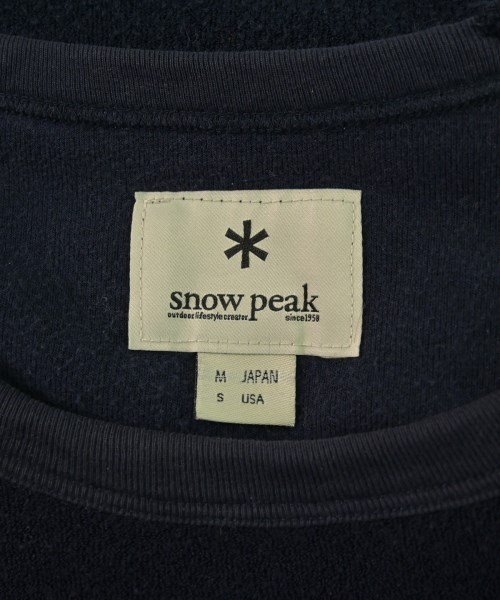 snow peak（スノーピーク）スウェット 紺 サイズ:M メンズ/2200659641038