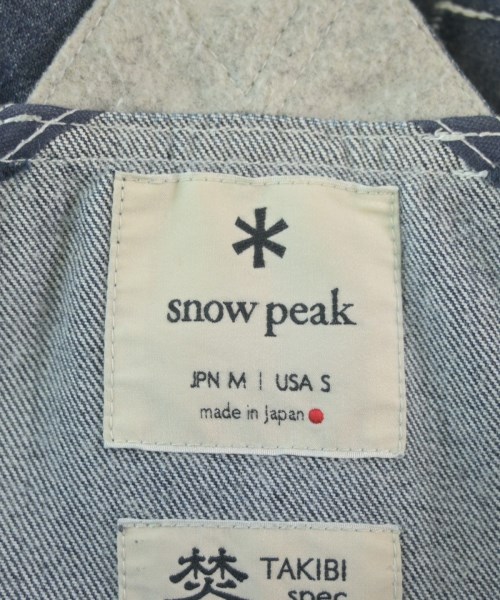 snow peak（スノーピーク）カジュアルシャツ 紺 サイズ:M メンズ/2200660384016