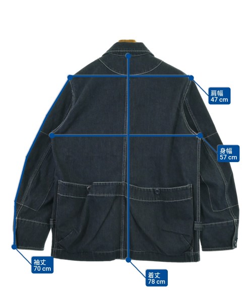 snow peak（スノーピーク）カバーオール 紺 サイズ:M メンズ/2200660267210