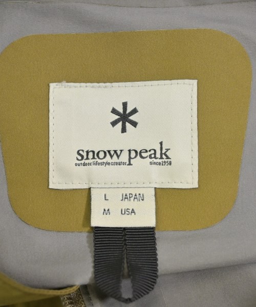 snow peak（スノーピーク）マウンテンパーカー カーキ サイズ:L メンズ/2200659420015
