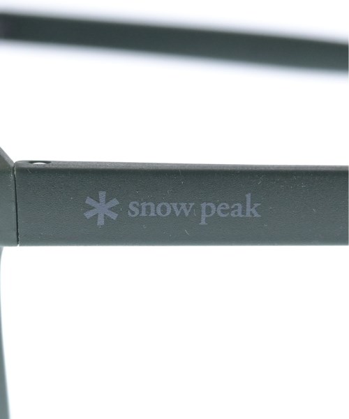 snow peak（スノーピーク）サングラス カーキ サイズ:- メンズ/2200712321013
