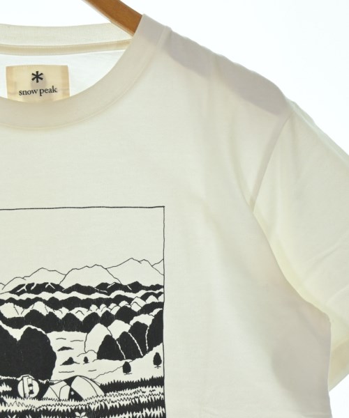 snow peak（スノーピーク）Tシャツ・カットソー 白 サイズ:L メンズ/2200713996043