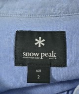 snow peak（スノーピーク）カジュアルシャツ 青 サイズ:2(M位) メンズ/2200714879055