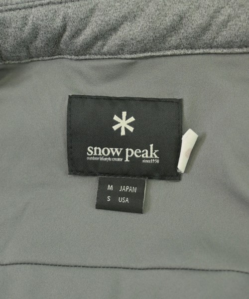 snow peak（スノーピーク）ダウンジャケット/ダウンベスト グレー サイズ:M レディース/2200718447052