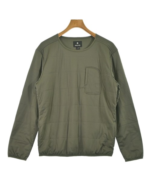 snow peak(スノーピーク)Tシャツ・カットソー カーキ サイズ:L/2200650231047