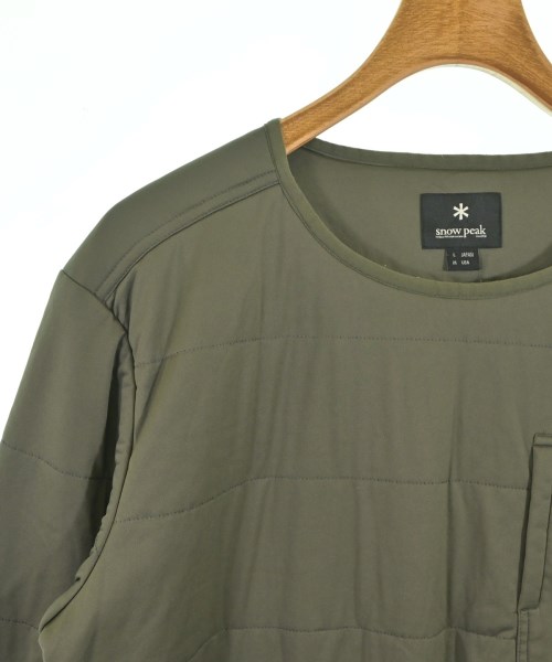 snow peak（スノーピーク）Tシャツ・カットソー カーキ サイズ:L メンズ/2200650231047