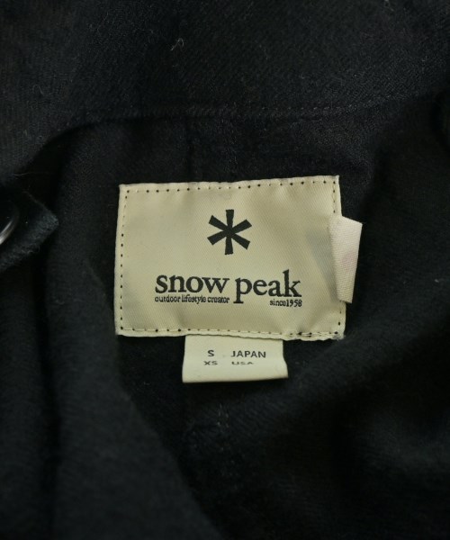 snow peak（スノーピーク）モッズコート 黒 サイズ:S メンズ/2200653283067