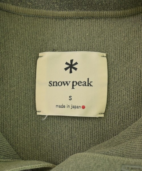 snow peak（スノーピーク）ニット・セーター 緑 サイズ:S メンズ/2200706792010