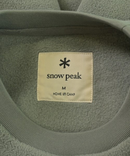 snow peak（スノーピーク）スウェット グレー サイズ:M メンズ/2200709401032