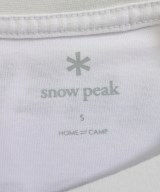 snow peak（スノーピーク）Tシャツ・カットソー 白 サイズ:S メンズ/2200710267030
