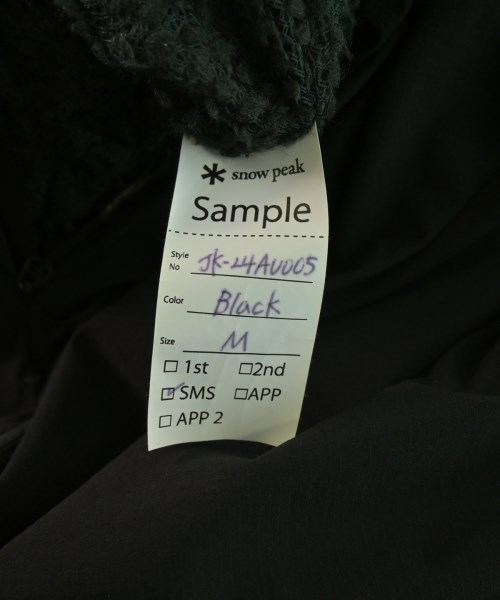 snow peak（スノーピーク）その他 黒 サイズ:M メンズ/2200663015054