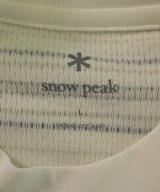 snow peak（スノーピーク）Tシャツ・カットソー 白 サイズ:L メンズ/2200663015078