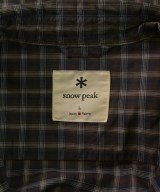 snow peak（スノーピーク）カジュアルシャツ 茶 サイズ:L メンズ/2200663015115