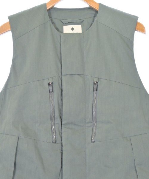 snow peak（スノーピーク）ダウンジャケット/ダウンベスト カーキ サイズ:M メンズ/2200663015122