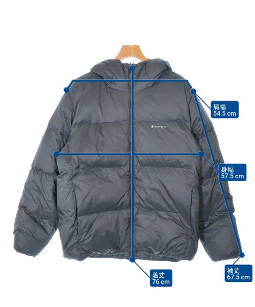 snow peak（スノーピーク）ダウンジャケット/ダウンベスト 黒 サイズ:XL メンズ/2200663015139