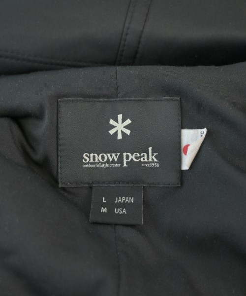 snow peak（スノーピーク）マウンテンパーカー 黒 サイズ:L メンズ/2200667267039