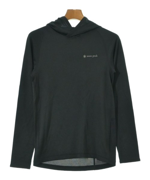 snow peak(スノーピーク)パーカー 黒 サイズ:L/2200668685023