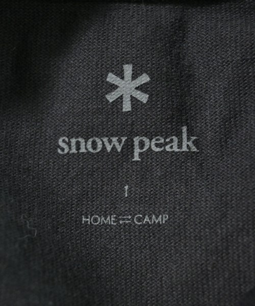 snow peak（スノーピーク）Tシャツ・カットソー グレー サイズ:1(S位) メンズ/2200668685030