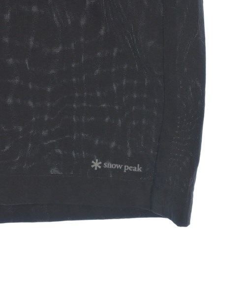 snow peak（スノーピーク）カジュアルシャツ 黒 サイズ:1(S位) メンズ/2200668685047