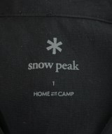 snow peak（スノーピーク）カジュアルシャツ 黒 サイズ:1(S位) メンズ/2200668685047