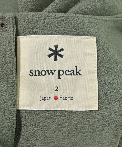 snow peak（スノーピーク）ワンピース カーキ サイズ:F レディース/2200668685122