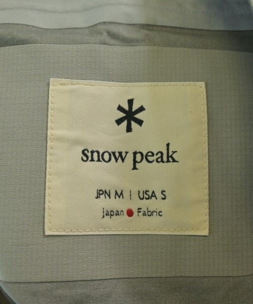 snow peak（スノーピーク）マウンテンパーカー グレー サイズ:M メンズ/2200668685139