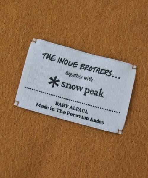 snow peak（スノーピーク）マフラー オレンジ サイズ:- メンズ/2200668685184