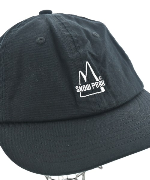 snow peak（スノーピーク）キャップ 黒 サイズ:- メンズ/2200668695138