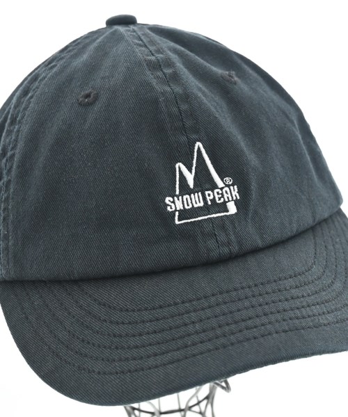 snow peak（スノーピーク）キャップ 黒 サイズ:- レディース/2200671506018