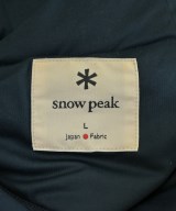 snow peak（スノーピーク）ダウンジャケット/ダウンベスト 紺 サイズ:L メンズ/2200717359097