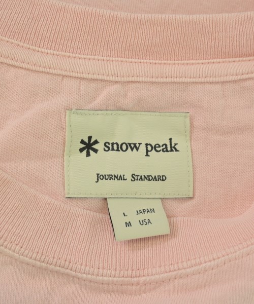 snow peak（スノーピーク）Tシャツ・カットソー ピンク サイズ:L メンズ/2200725373047