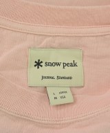 snow peak（スノーピーク）Tシャツ・カットソー ピンク サイズ:L メンズ/2200725373047