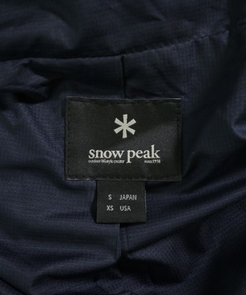 snow peak（スノーピーク）マウンテンパーカー 紺 サイズ:S メンズ/2200726165023