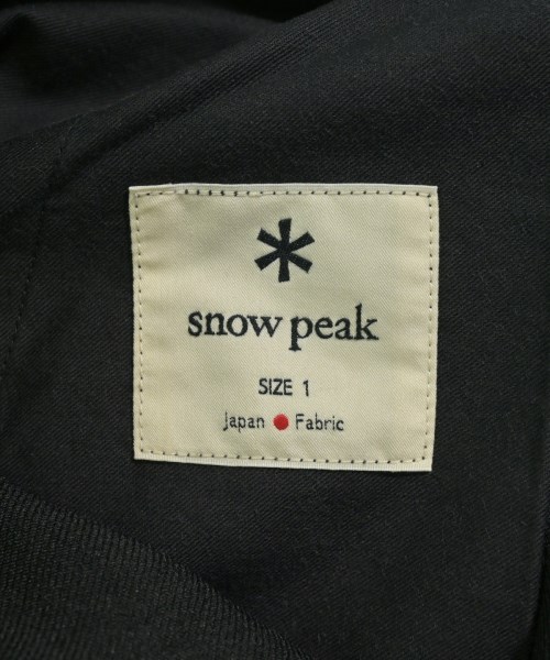 snow peak（スノーピーク）スラックス 黒 サイズ:1(S位) メンズ/2200733459153