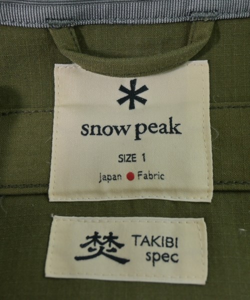 snow peak（スノーピーク）その他 カーキ サイズ:1(S位) メンズ/2200719976018