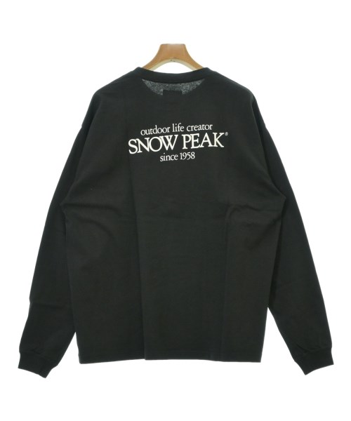 snow peak（スノーピーク）Tシャツ・カットソー 黒 サイズ:L メンズ/2200725431020
